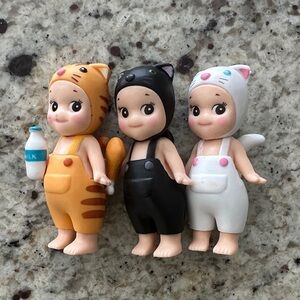 Cute Animal-Themed Figurines Set